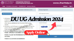 DU UG Admission 2024