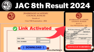 JAC 8th Result 2024