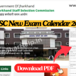 JSSC New Exam Calendar 2024